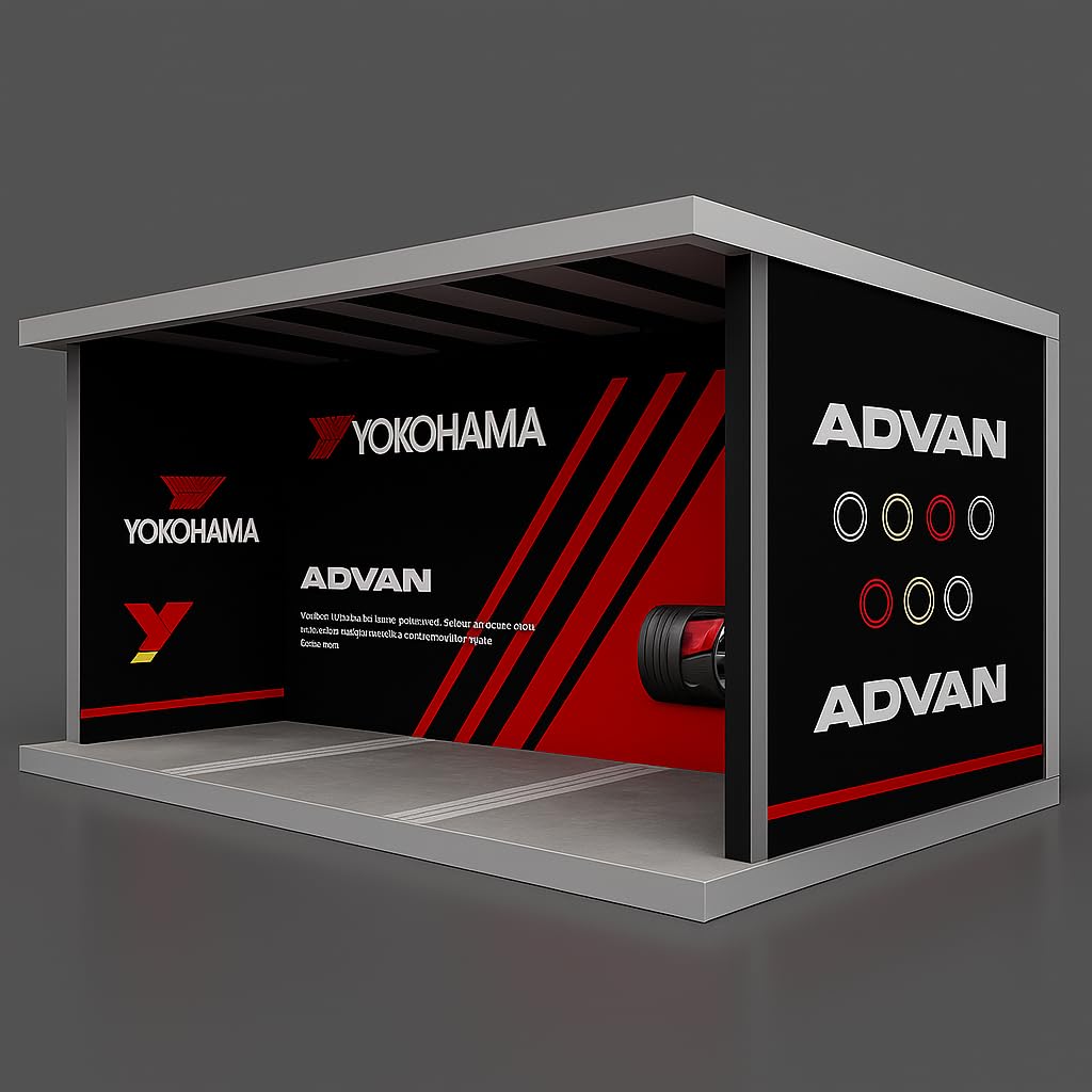 ★ Diorama Garage Plate　　　　　　　　　　　　　　【数限】 ☆ Diorama Garage Plate【数限】